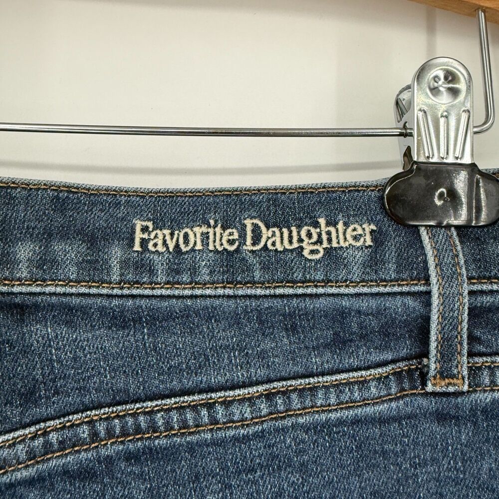 Favorite Daughter The Valentina Super High Rise Mini Boot Cut Denim Jeans Sz 29 - Picture 6 of 15